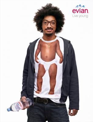 Evian Baby Inside by Nathaniel Goldberg